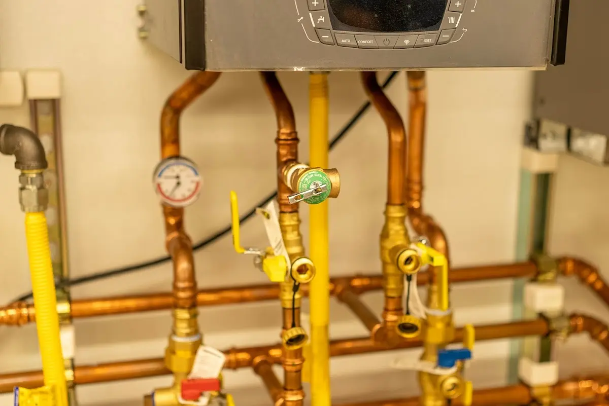 Licensed technician providing Water Heater Installation for a homeowner in Spring Grove